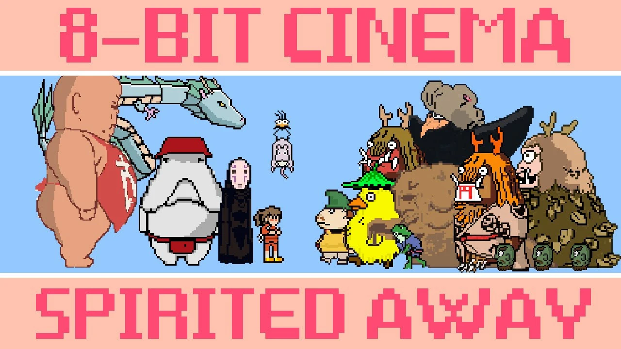 Spirited Away - 8 Bit Cinema